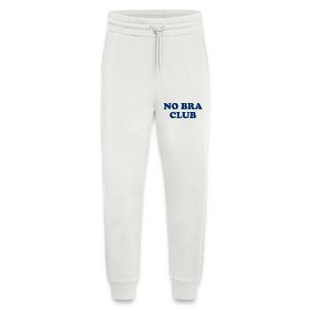 No Bra Club - Brust - Busen - BH - Büstenhalter - Jogginghose - made by SPREAD - OFF WHITE - Vorne