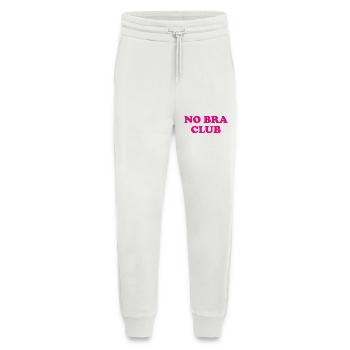 No Bra Club - Brust - Busen - BH - Büstenhalter - Jogginghose - made by SPREAD - OFF WHITE - Vorne