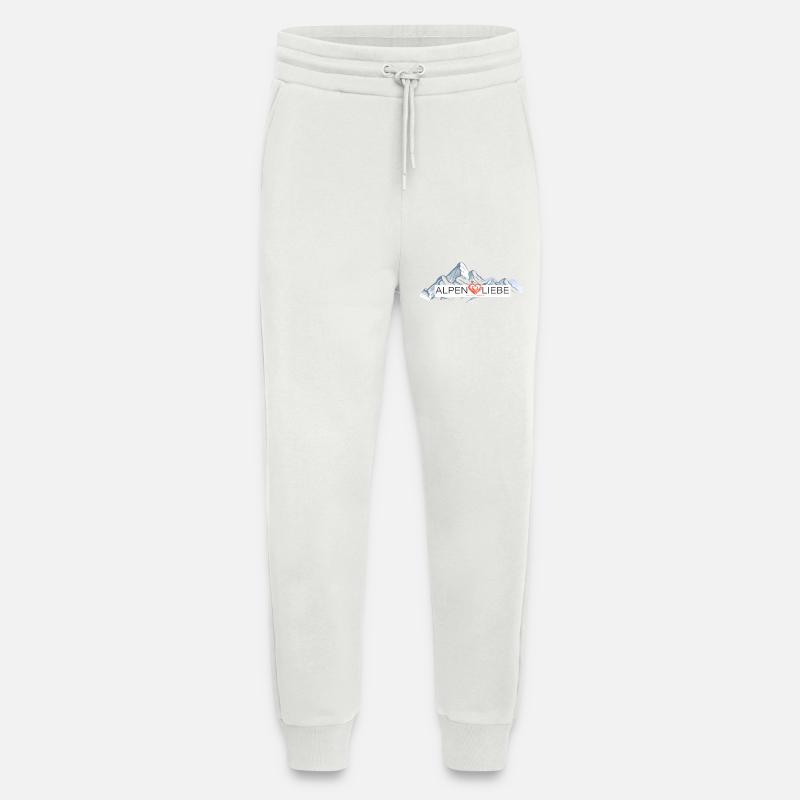 Alpen Liebe02 - Jogginghose - made by SPREAD - OFF WHITE