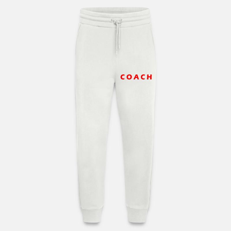 COACH - Jogging Pants - made by SPREAD - OFF WHITE