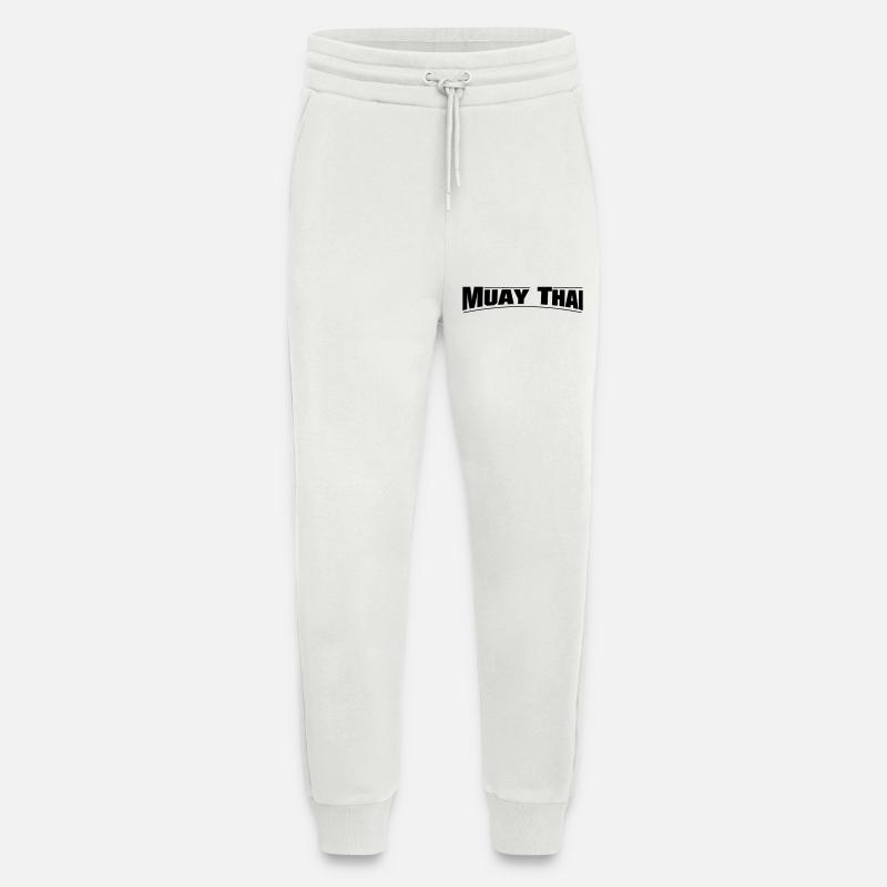 MUAY THAI - Jogginghose - made by SPREAD - OFF WHITE