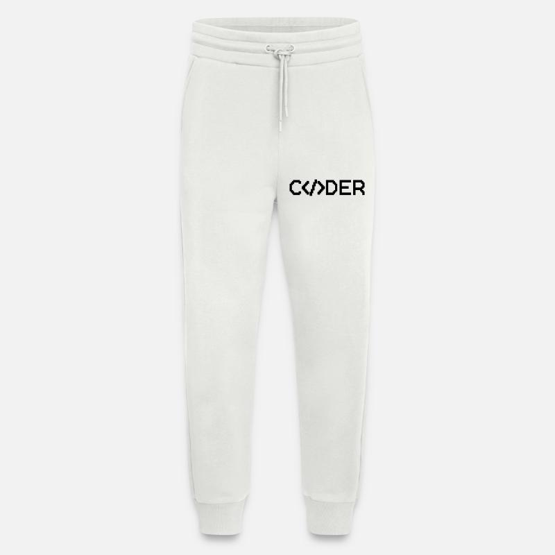 Coder - Jogging Pants - made by SPREAD  - OFF WHITE