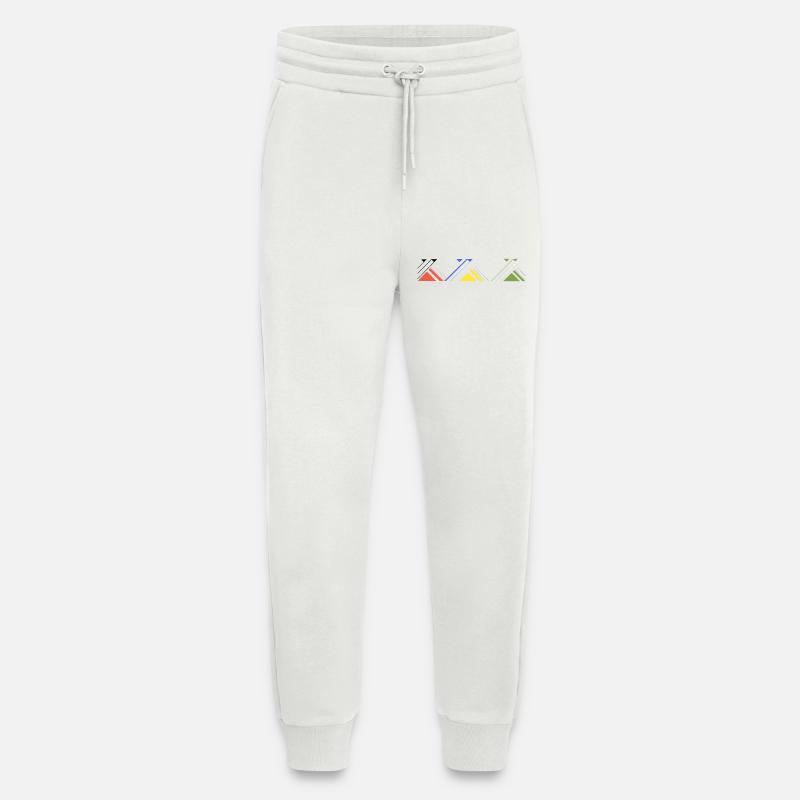 Triad of Emerging Forms - Jogging Pants - made by SPREAD  - OFF WHITE