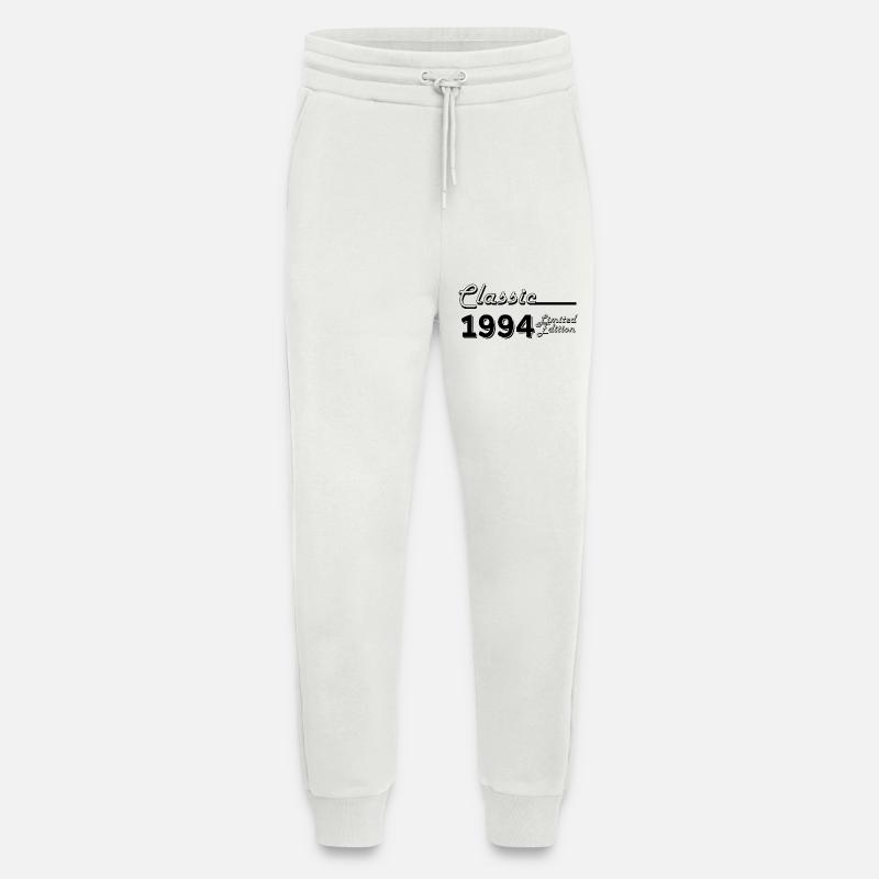 Classic 1994 édition limitée - Pantalon de jogging bio décontracté fabriqué en UE - OFF WHITE