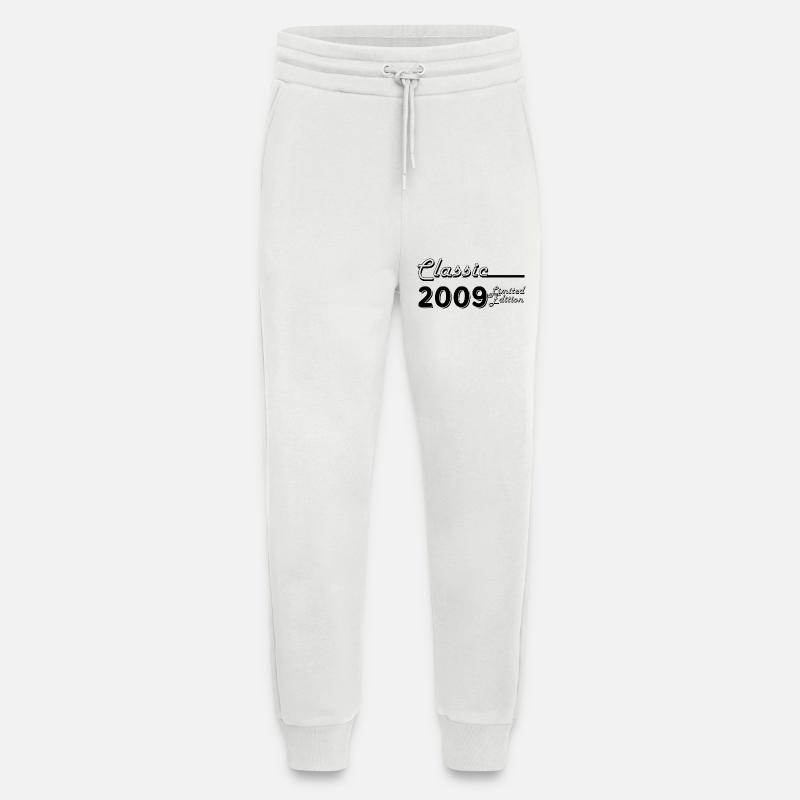Classic 2009 édition limitée - Pantalon de jogging bio décontracté fabriqué en UE - OFF WHITE