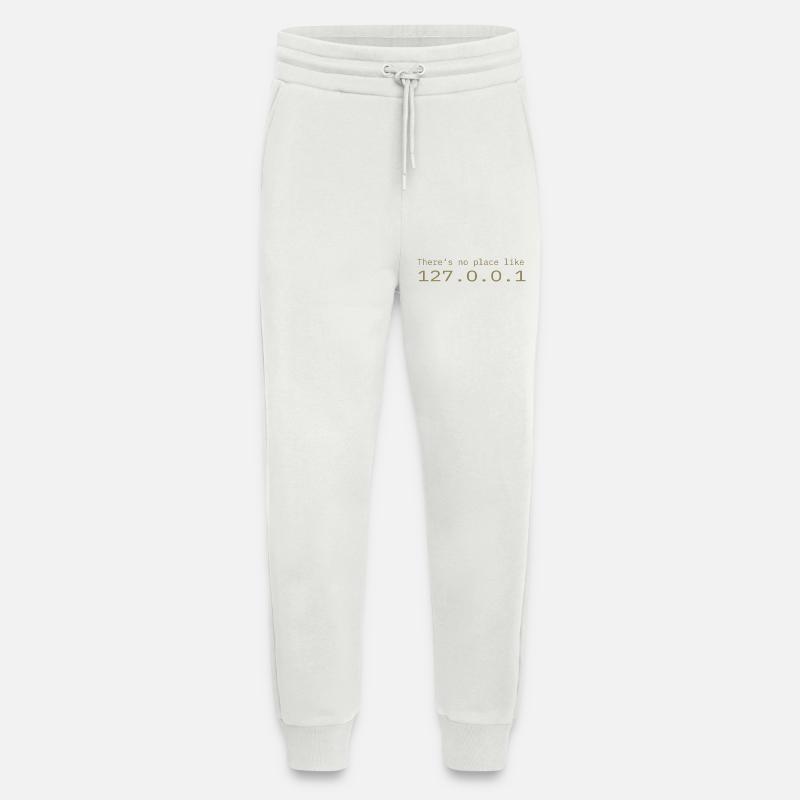 Programmierer Nerd IT Kein Ort wie Localhost - Jogginghose - made by SPREAD - OFF WHITE