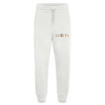 Amelia - Pantalon de jogging bio décontracté fabriqué en UE - OFF WHITE - Devant