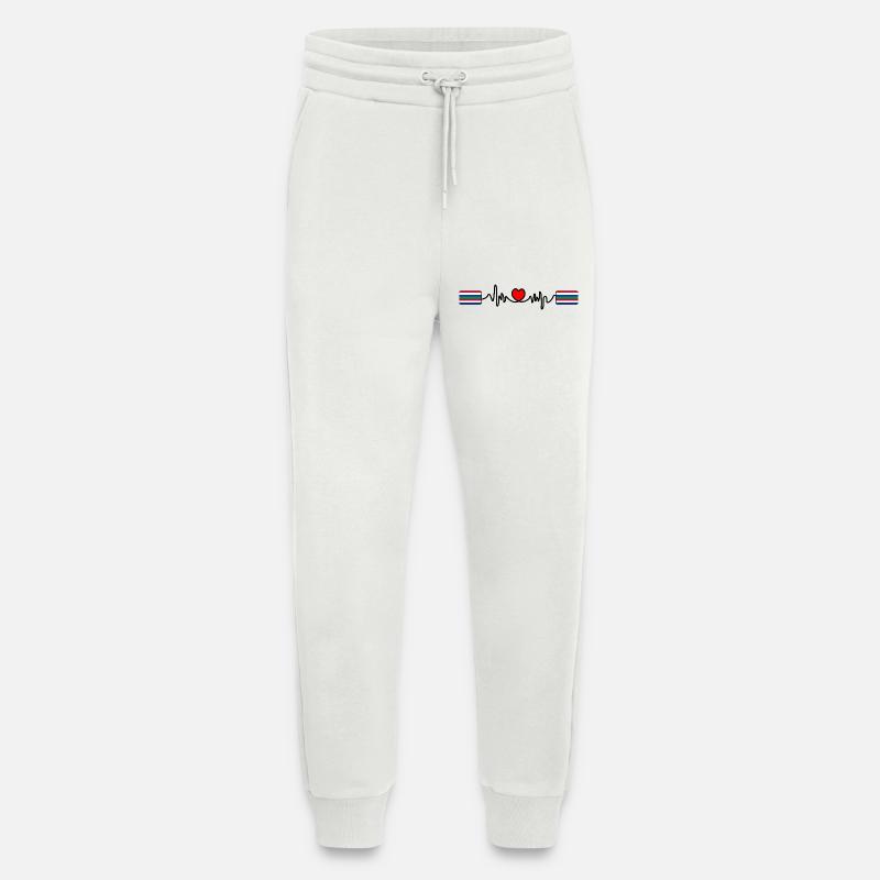 Schier Pulse Logo – Island Style - Jogginghose - made by SPREAD - OFF WHITE