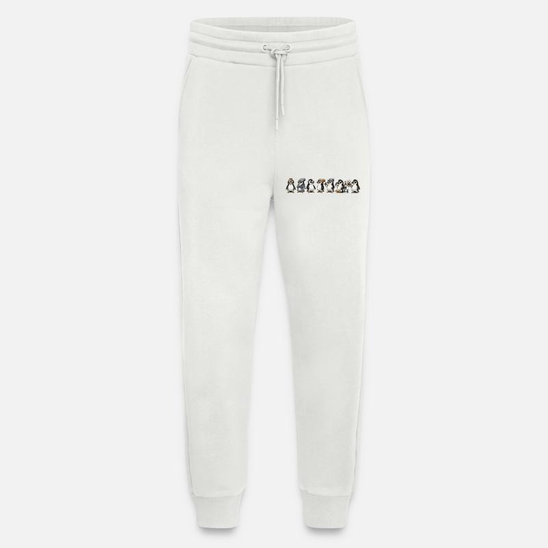 Ping frais - Pantalon de jogging bio décontracté fabriqué en UE - OFF WHITE