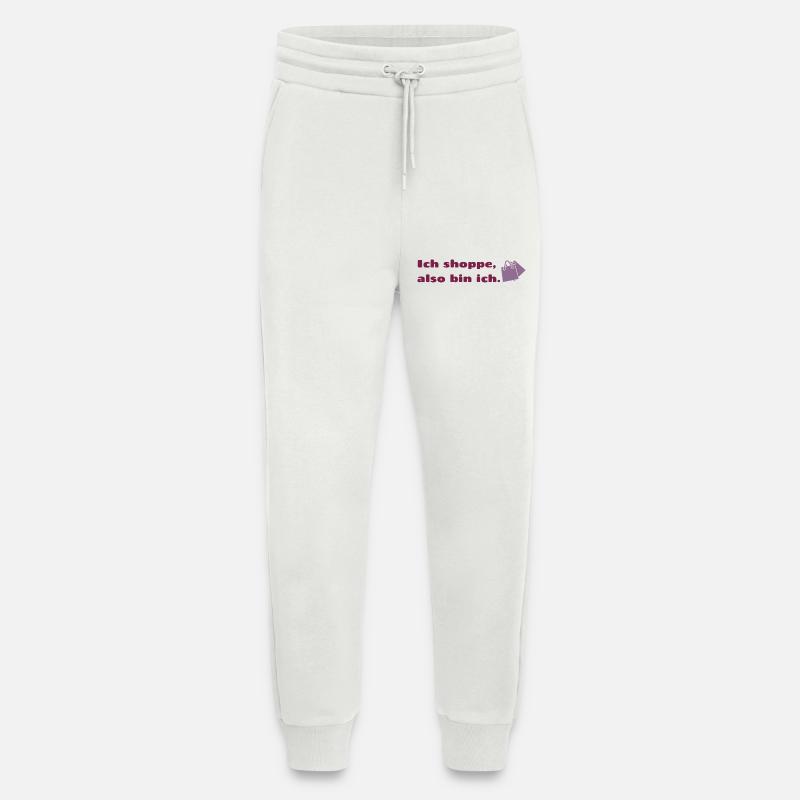 Ich shoppe also bin ich. - Jogginghose - made by SPREAD - OFF WHITE
