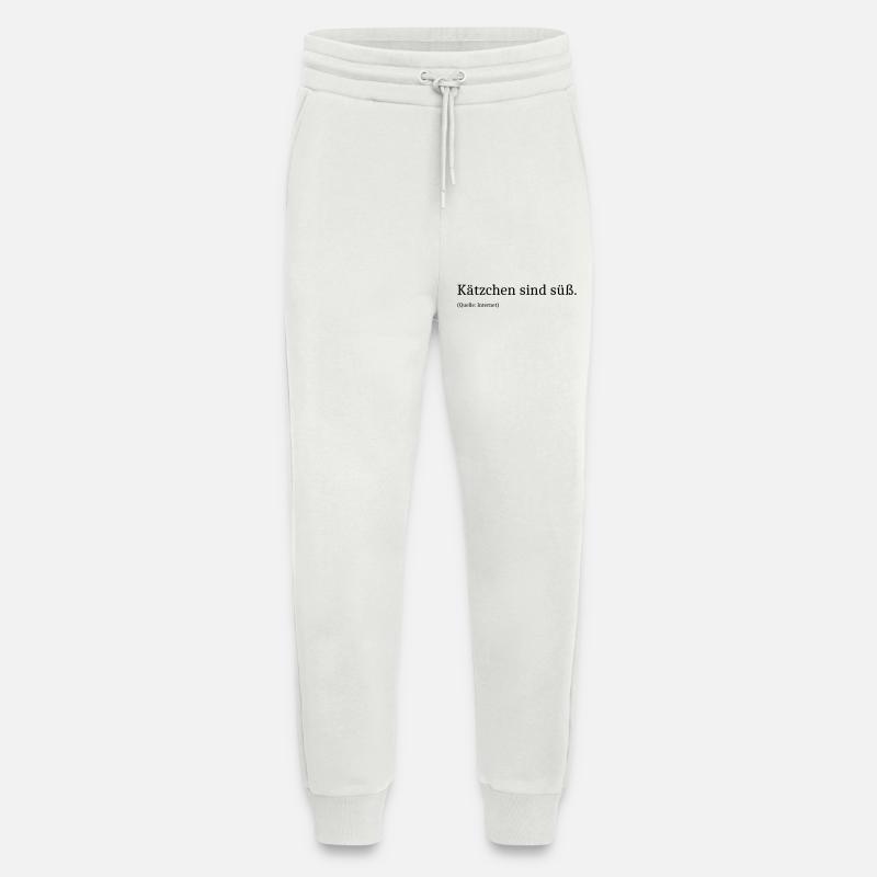 Kaetzchen sind suess - Jogginghose - made by SPREAD - OFF WHITE