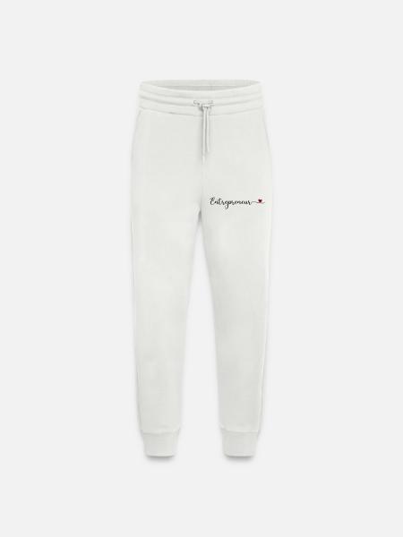 entrepreneur - Pantalon de jogging bio décontracté fabriqué en UE - OFF WHITE