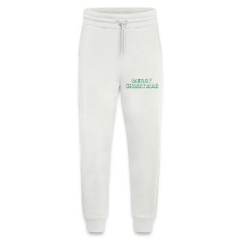 MERRY CHRISTMAS - Pantalon de jogging bio décontracté fabriqué en UE - OFF WHITE - Devant