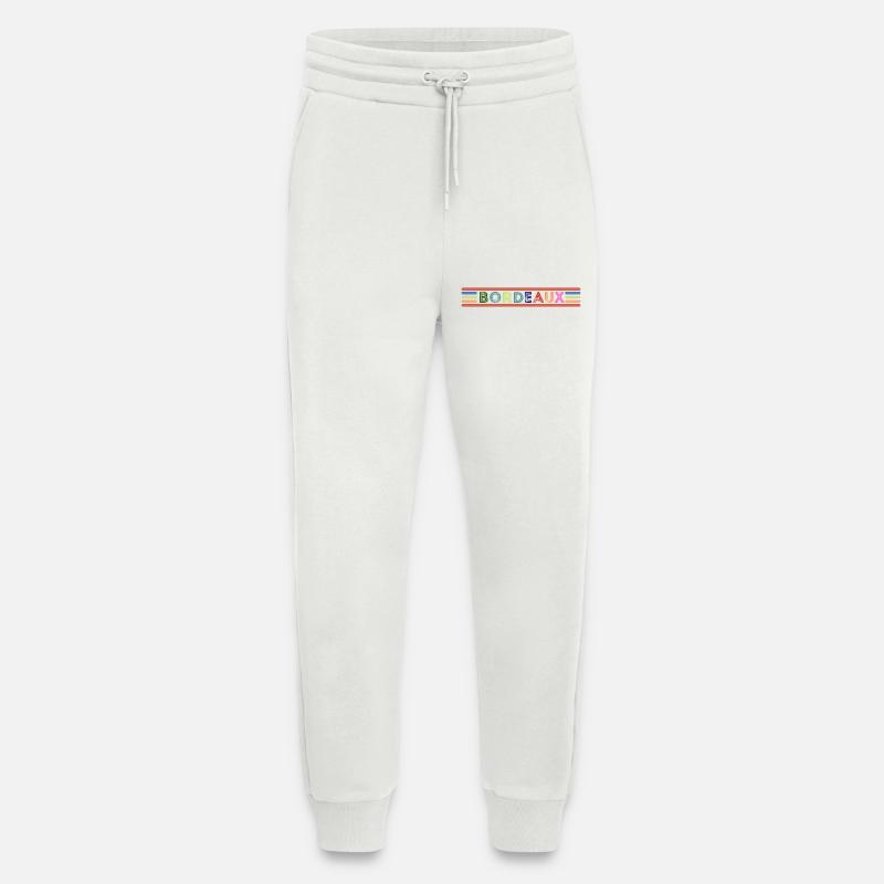 Bordeaux - Jogginghose - made by SPREAD - OFF WHITE