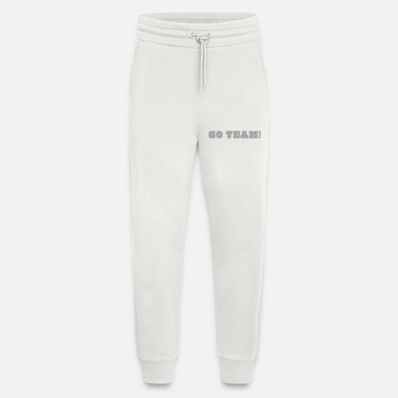 Go Team - Jogging Pants - made by SPREAD  - OFF WHITE