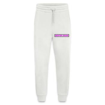 Bester Mann - Jogginghose - made by SPREAD - OFF WHITE - Vorne