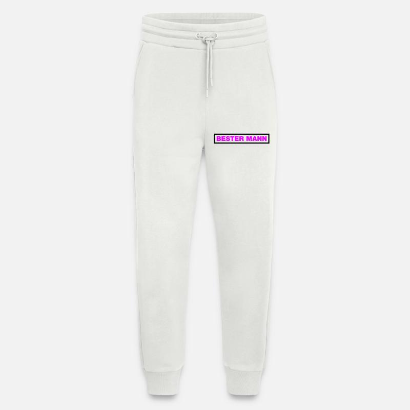 Bester Mann - Jogginghose - made by SPREAD - OFF WHITE