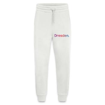 Dresden Typography Colors City Icon Logo icon - Jogging Pants - made by SPREAD  - OFF WHITE - Front