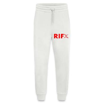 Rif - Pantalon de jogging bio décontracté fabriqué en UE - OFF WHITE - Devant