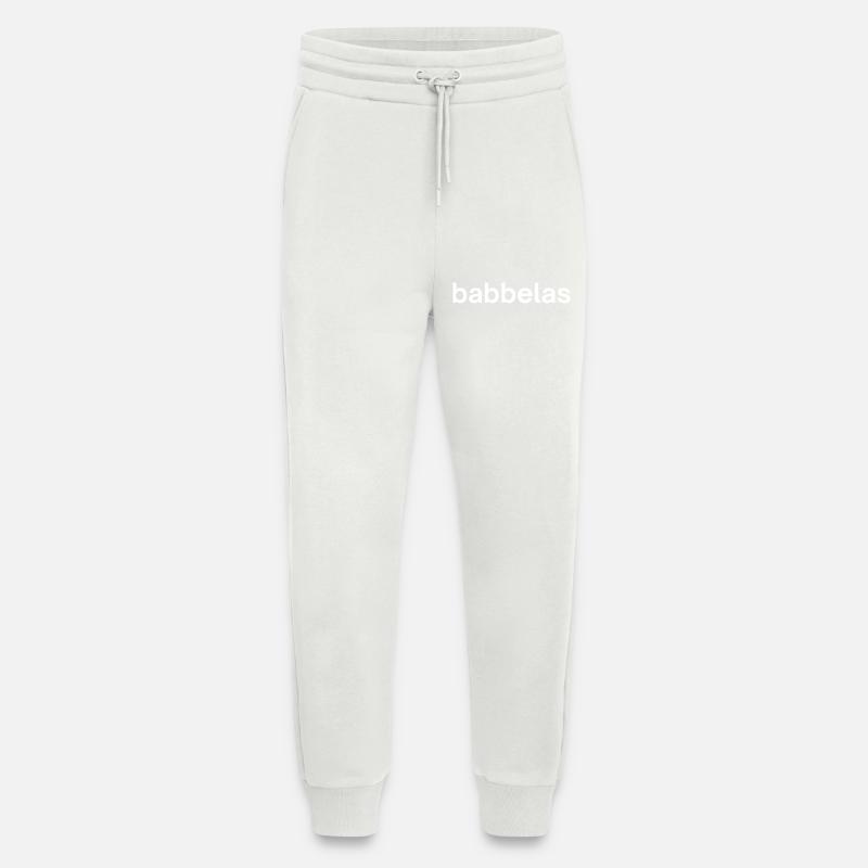 babbelas - Jogging Pants - made by SPREAD  - OFF WHITE