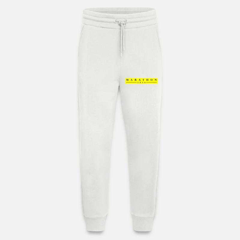 Marathon 2026 - Jogging Pants - made by SPREAD  - OFF WHITE