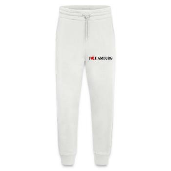 I love Hamburg Hansestadt - Jogginghose - made by SPREAD - OFF WHITE - Vorne