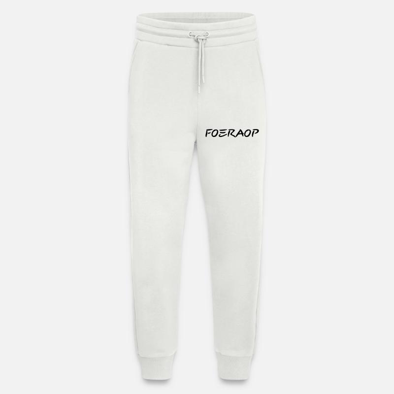 Foeraop - Antwerp dialect - Jogging Pants - made by SPREAD  - OFF WHITE