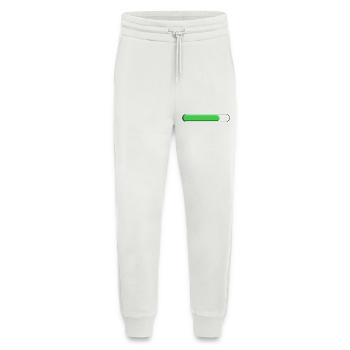 Durchschnittliche Spurweite Grün (drei Viertel) - Jogginghose - made by SPREAD - OFF WHITE - Vorne