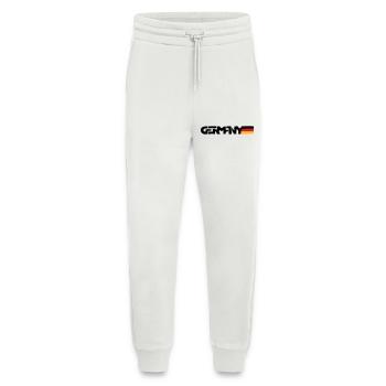 Allemagne - Pantalon de jogging bio décontracté fabriqué en UE - OFF WHITE - Devant