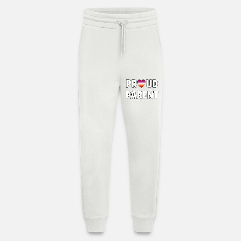 Stolze Eltern Lesben-Flagge - Jogginghose - made by SPREAD - OFF WHITE