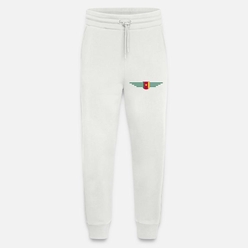 Cameroon Design – Pride and Diversity - Jogging Pants - made by SPREAD - OFF WHITE