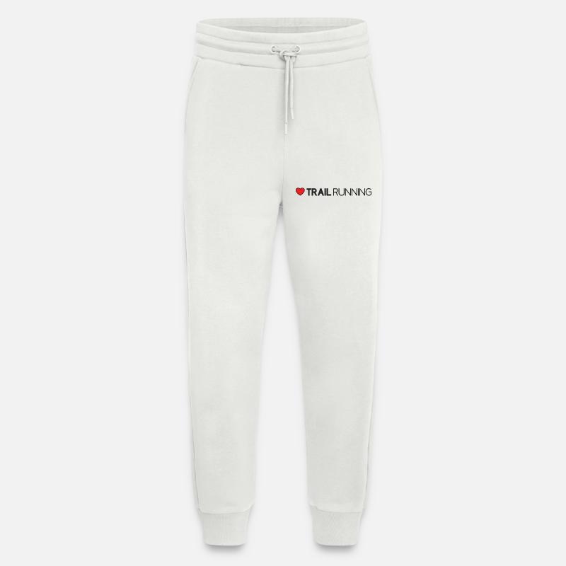 Ich liebe Trailrunning - Jogginghose - made by SPREAD - OFF WHITE
