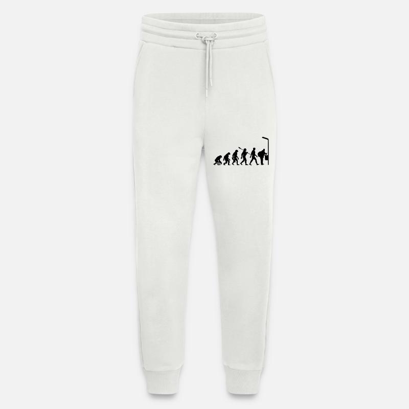 Evolution - Flaschen sammeln - Armut - Jogginghose - made by SPREAD - OFF WHITE