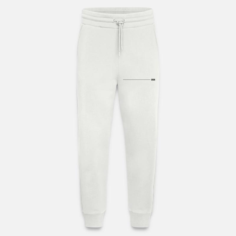 2026 stroke - Jogging Pants - made by SPREAD - OFF WHITE