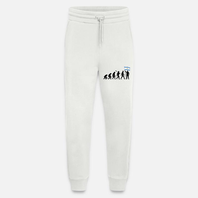 Evolution - Flagge Argentinien - Nation - Jogginghose - made by SPREAD - OFF WHITE