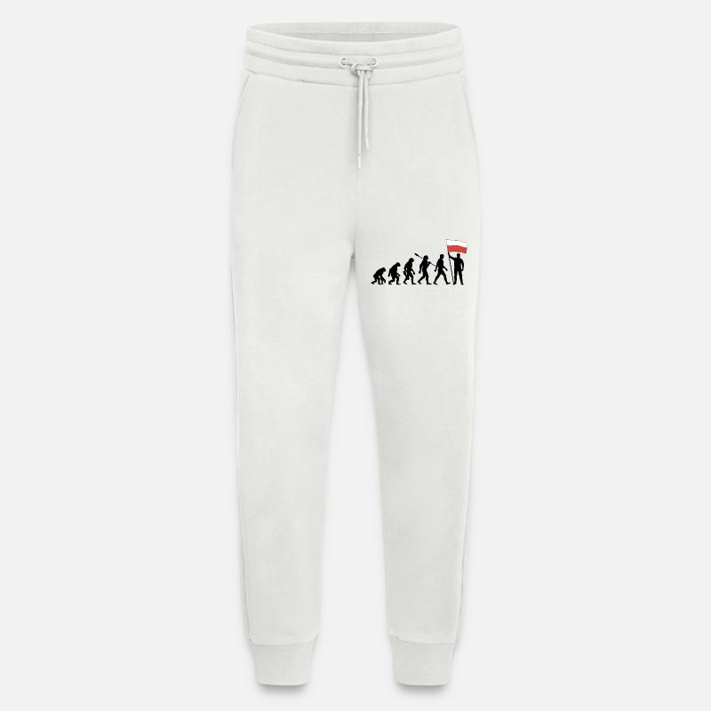 Polen - Evolution - Flagge - Nation - Jogginghose - made by SPREAD - OFF WHITE