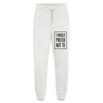 I prefer not to - Jogging Pants - made by SPREAD  - OFF WHITE - Front