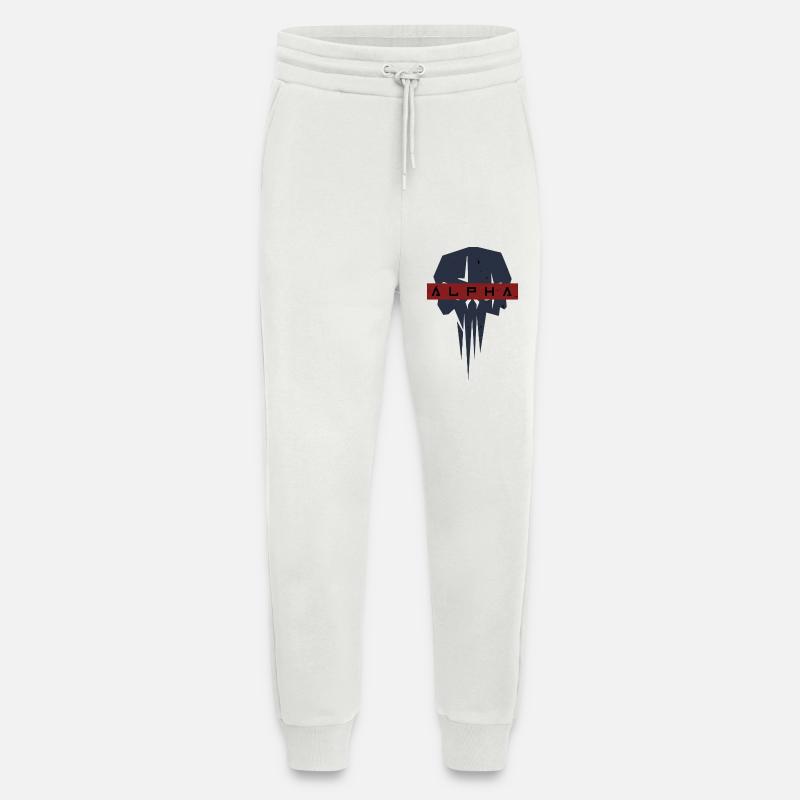 Alpha Skull - Jogginghose - made by SPREAD - OFF WHITE