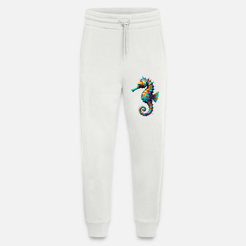 Seepferdchen - Jogginghose - made by SPREAD - OFF WHITE