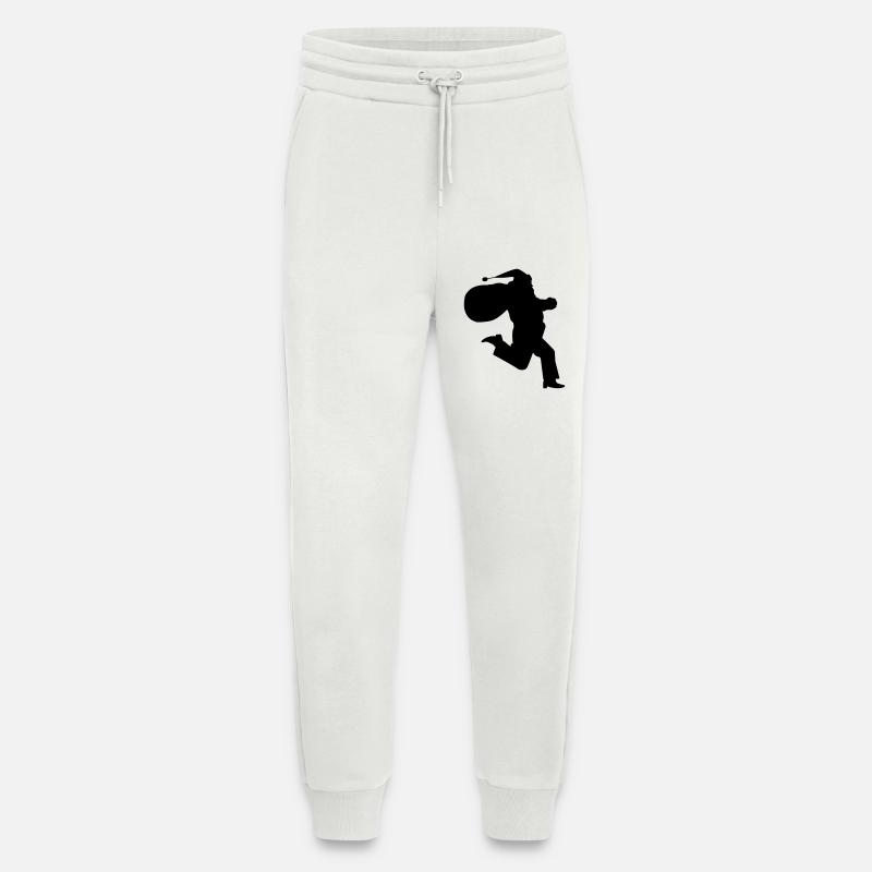 Santa Claus is running - Jogging Pants - made by SPREAD  - OFF WHITE
