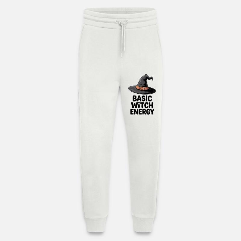 Basic Witch Energy - Jogging Pants - made by SPREAD  - OFF WHITE