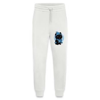 Cuddly Dog Winter Magic - Jogging Pants - made by SPREAD  - OFF WHITE - Front