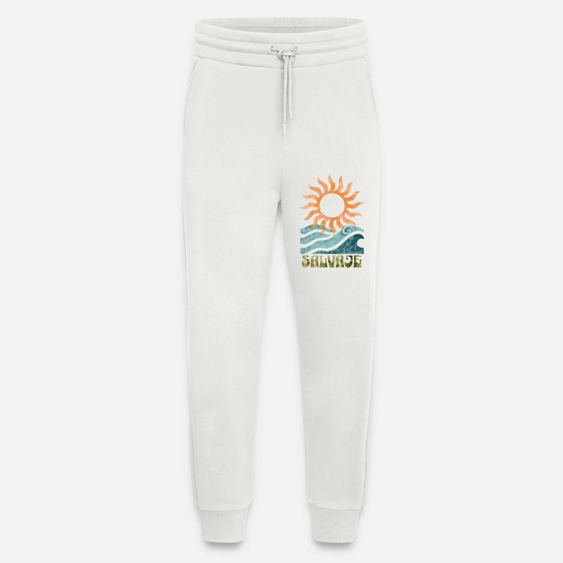 Surf Salvaje - Jogginghose - made by SPREAD - OFF WHITE