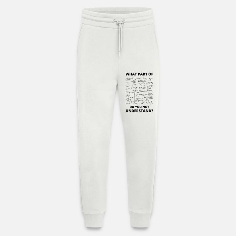 Mathematiklehrer Mathematik Professor Mathematiker - Jogginghose - made by SPREAD - OFF WHITE