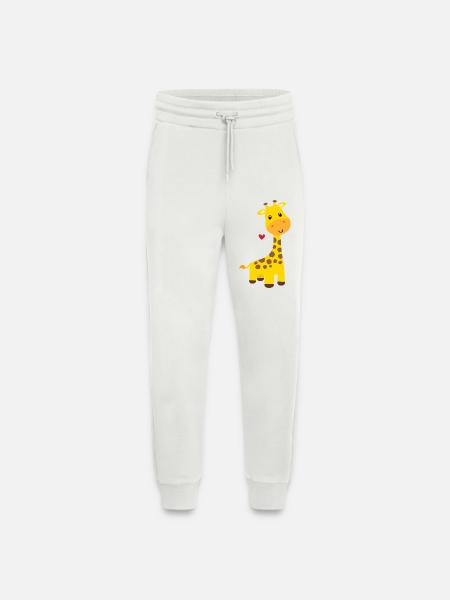 Giraffe - Jogging Pants - made by SPREAD - OFF WHITE