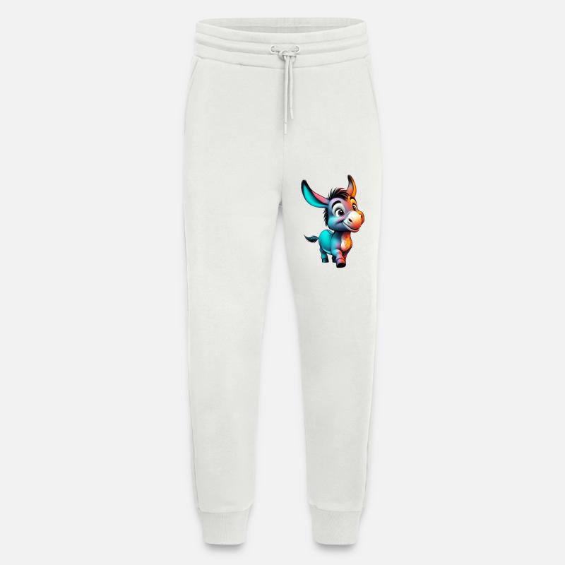 Donkey donkey pacifier mule - Jogging Pants - made by SPREAD  - OFF WHITE