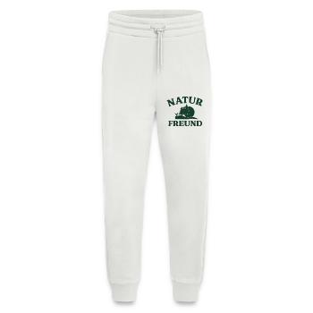 Amoureux de la nature - Pantalon de jogging bio décontracté fabriqué en UE - OFF WHITE - Devant