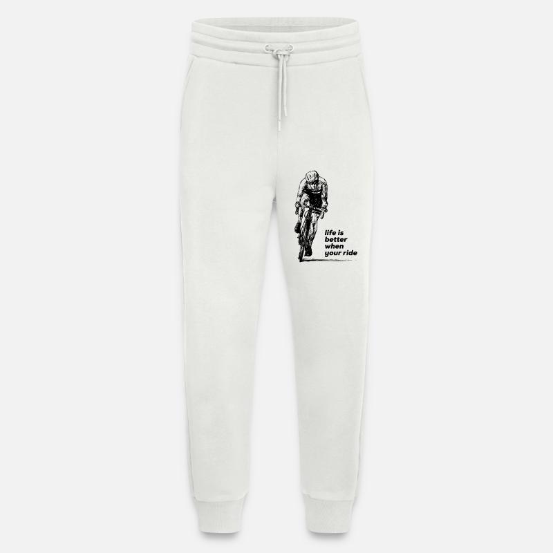 Weiterfahren - Jogginghose - made by SPREAD - OFF WHITE