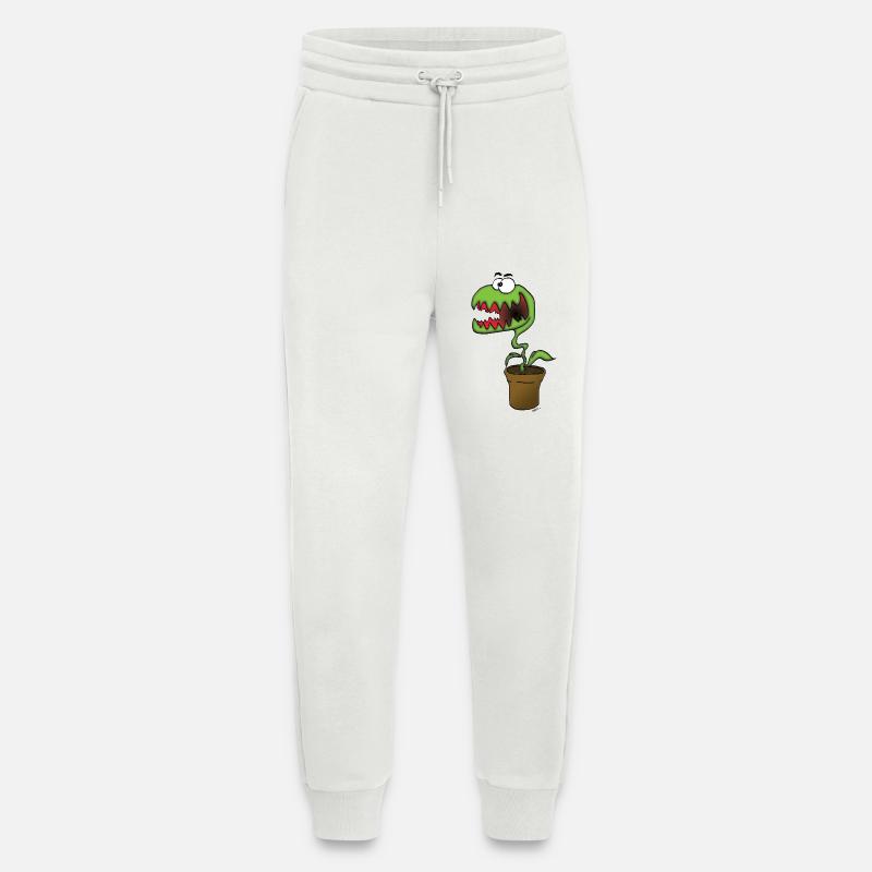 Topfpflanzen-Monster - Jogginghose - made by SPREAD - OFF WHITE