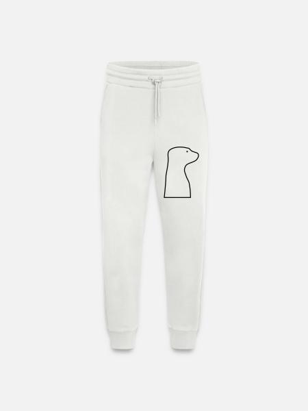 Suricate - Pantalon de jogging bio décontracté fabriqué en UE - OFF WHITE
